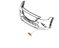 фото thumb №5, Ліва рамка галоген бампера перед оригінал mazda cx-3