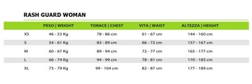 SALVIMAR RASH GUARD Oasi Женская ФУТБОЛКА с длинными рукавами UV/UPF 50+ СПАНДЕКС L