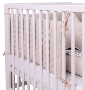 INFANTILO БАРХАТНАЯ ЗАЩИТА 180x30 ДЛЯ ДЕТСКОЙ кроватки