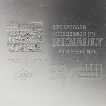 фото thumb №15, Новий оригінальний номер бампер переднє renault megane iii рестайлінг 620223660r