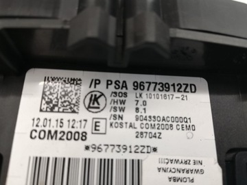 фото thumb №8, Peugeot 3008 i перемикач комбінований кермовий/підкермовий стрічка