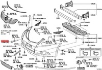 фото thumb №2, Toyota rav4 iv 2012-2015 заглушка фаркоп перед правая 5328542080 оригинал