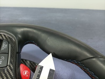 фото thumb №7, Bmw m3 g80 кермо mperfomance карбон пелюстки з підігрівом 8381533