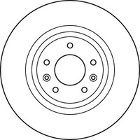 фото thumb №3, Trw df4970s диск тормозная