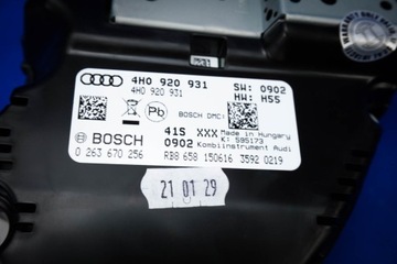 фото thumb №7, Спидометр манометр приборы audi a8 4h рестайлинг 4h0920931