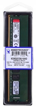 Оперативная память Kingston UDIMM ECC 16 ГБ DDR4 2Rx8 Hynix D 3200 МГц PC4-25600