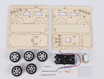 Набор EDU STEM для автомобиля Jeep с дистанционным управлением