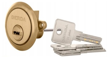 ВСТАВКА TOP LOCK T1 ЛАТУННЫЙ ОБОД H PLUS GERDA