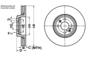 фото thumb №1, Ate тормозные диски тормозные 2szt renault grand scenic ii