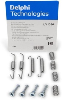 фото thumb №13, Набір монтажний колодка гальмівних akebono opel campo frontera a