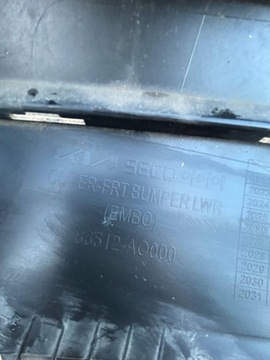 фото thumb №9, Kia niro ii ev 22- спойлер бампера передньої перед накладка 86512ao000