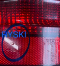 Лампа задній задня ліва mercedes m klasa w163 98-05r Недорого, фото thumb