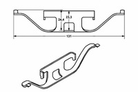 фото thumb №8, Ate 11.8116-0296.1 пружина, супорт гальма
