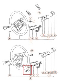 фото thumb №6, Значок vag do audi a4 avant 2001 2012 оригінальний 8e0419685
