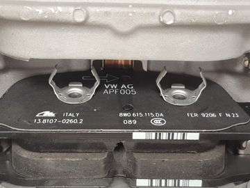 фото thumb №7, Суппорт audi a4 a5 a6 a7 правый перед 338mm c7 c8 8w