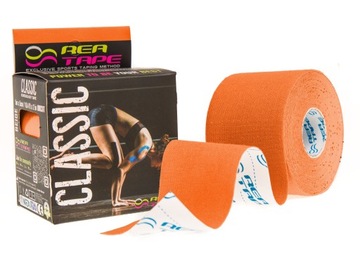 REA TAPE Кинезиотейпирующая спортивная лента БЕЖЕВАЯ