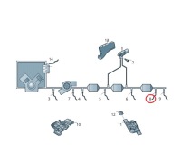 фото thumb №8, Volkswagen seat skoda 2.0 tdi зонд датчик nox 04l907807ek оригинальная запчасть новый