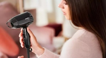 МАЛЕНЬКИЙ ФЕН PHILIPS, СКЛАДНОЙ + КОНДИЦИОНЕР, КОМПАКТНЫЙ, МОЩНЫЙ, 1200ВТ