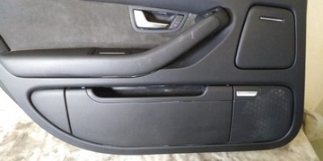 фото thumb №7, Audi a8 d3 довгий оббивка двері лівий зад алькантара