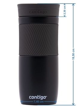 CONTIGO 2095663 BYRON Термокружка для кофе и чая 470мл черный ОРИГИНАЛ