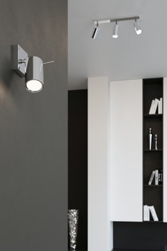 Plafon RING 4 chrom nowoczesny do sypialni i salonu Sollux led