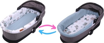 ВСТАВКА ДЛЯ ГОНДОЛЬНОЙ КОЛЯСКИ + НАБОР BABYMAM