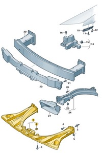 фото thumb №1, Nowe оригинальные audi оригинальный номер вкладыш 9j1807617a