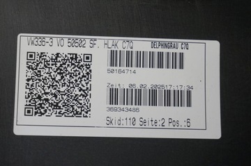 фото thumb №16, Новый org бампер переднее 6xpdc vw tayron 2024- lak.lc7q