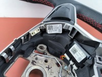 фото thumb №5, Vw volkswagen golf 8 воздуховод кожа лепестки переключения czerwona нитка 5h0419089fm