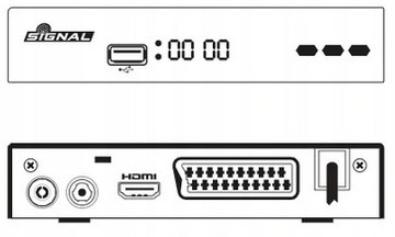 Тюнер DVB-T2 HEVC, декодер сигнала T2-BOX + антенна