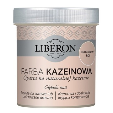 Farba Kazeinowa 0,5 L Libéron Buduarowy Róż