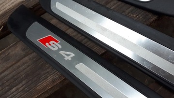 фото thumb №8, S4 b8 a4 планки порогові sline накладки na пороги 4x