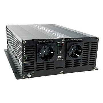 PRZETWORNICA NAPIĘCIA 12V/230V MOC 3000W /6000W