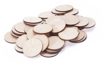 Диски для декупажа диски из фанеры FULL eco 5см/50шт