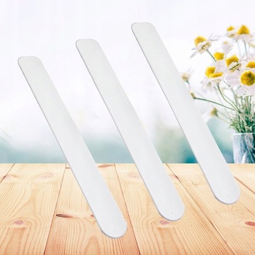 Белые браслеты Slap Wristbands Blank, 12 шт.
