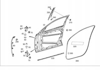 фото thumb №1, Двері передні праве ліва mercedes gle w167