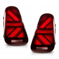 Ліхтарі  задні led mini cooper r50/r52/r53 hatch/cabrio 01-08 – union джек Зі Шроту, фото thumb