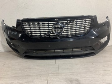 фото thumb №9, Volvo xc40 r-design бампер перед переднє решітка радіатора