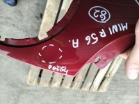 Капот mini cooper r56 2006-2010 оригинал лак 857/3 nightfire red бензин с Разборки, фото thumb