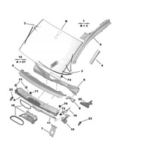фото thumb №11, Ліва губка шумоізоляція жабо berlingo partner 8251es psa оригінал оригінальний номер