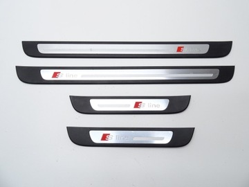 фото thumb №1, Планки пороговые накладки порога комплект 4g0853376 4g0853375 s-line audi a6 c7