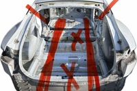 фото thumb №1, Четверть правая задняя tesla model s 6006802 2015