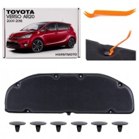 Купить Toyota verso ar20 2009-2018 шумоизоляция капота + клипсы 533410f020, фото thumb