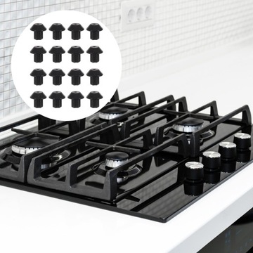 Подставка для газовой плиты с резиновыми ножками, 48 шт.