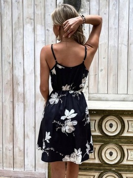 ПЛАТЬЕ SHEIN НА бретелях, ЦВЕТОЧНЫЙ УЗОР L794K71