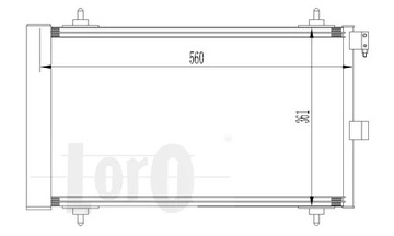 фото thumb №2, Конденсатор citroen xsara - 09/00-03/05