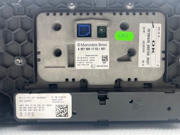 фото thumb №9, Дисплей екран рамка навігація mercedes sprinter 907 910 a9079001703