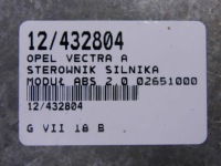 фото thumb №2, Opel vectra a модуль abs 2,0 0265100039 16106940