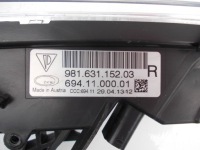 Світло do рух dziennej led drl правий porsche boxster 981 98163115203 Зі Шроту, фото thumb
