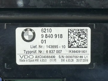 фото thumb №6, Bmw x2 f39 2019 спидометр, приборы